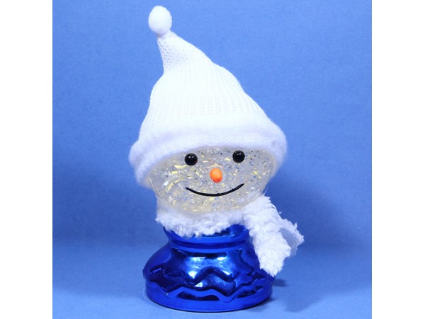 Светильник-ночник Дед Мороз 3W cиний