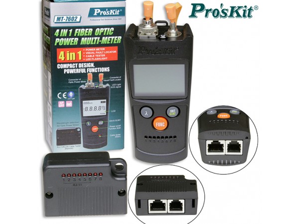 MT-7602 Мультиметр волоконно-оптический ProsKit