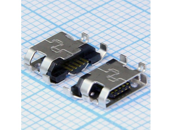 Micro USB 5pin B-5SAD7 гнездо на плату