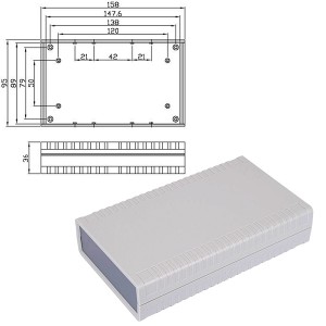 G760A Корпус 158х95х36 мм
