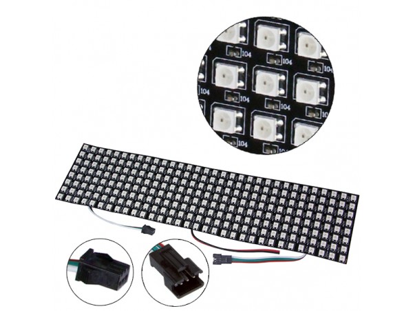 WS2812B 8*32 Светодиодная панель