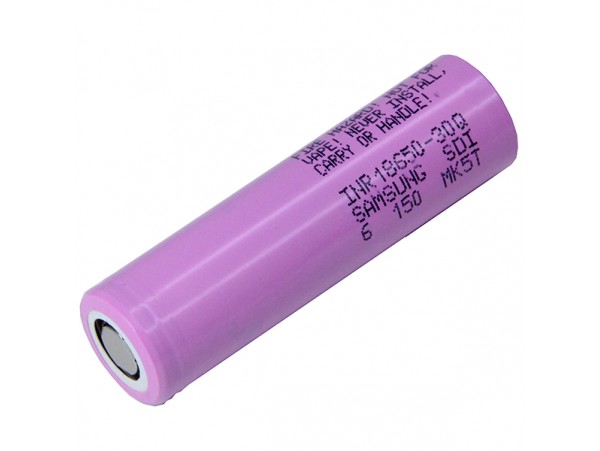 Аккумулятор 3,7V/3000 mAh SAMSUNG INR18650 (d=18;L=65)