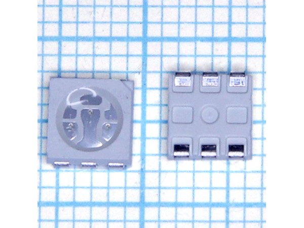 Чип LED 5050 B 600-900mcd 463nm 3V 60mA светодиод