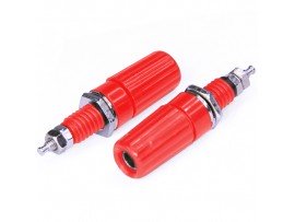 Зажим ZP-019 красный 4mm Binding Post