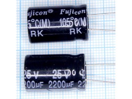 Конд.2200/25V 1321 +105°С