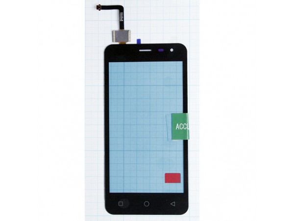 Micromax Q415 тачскрин черный