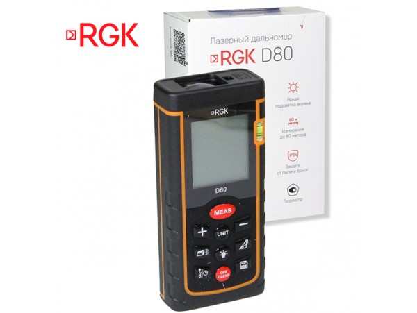 Лазерный дальномер RGK D80