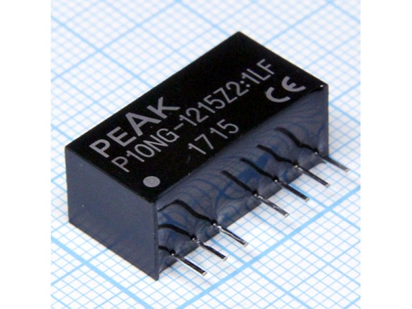 P10NG-1215Z2:1LF (9V-18V>±15V/0,066A) Преобр. напр.