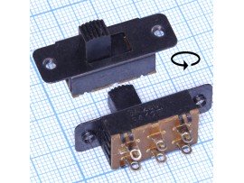KBB70-2P3W on-off-on переключатель движковый