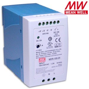БП 24V4A на DIN рейку MDR-100-24 Блок питания