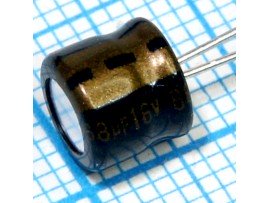 Конд.68/16V 0605 85°С Jamicon
