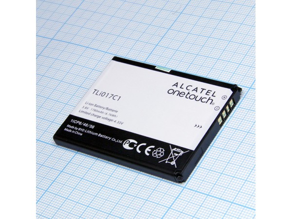 Alcatel TLi017C1 акк. LI-ion 3.8V/1780mAh