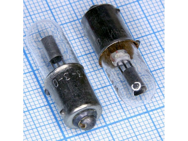 ТН-0,3-3 В9s Лампа неоновая красно-оранжевая