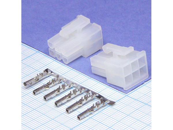 MF-6F розетка 6к.(2х3) на кабель MF-6F розетка 6к.(2х3) на кабель