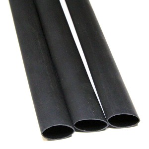 Термоусадка 12/3х1000(ч) 1:4 клеевая