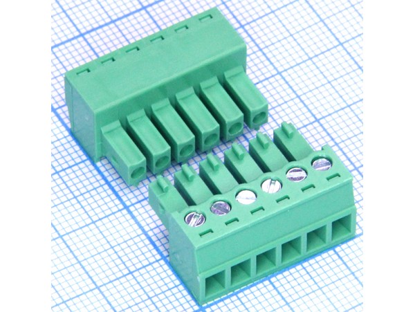 15EDGK-3.81-06P-14 клеммник 6к, шаг3.81мм, угловой