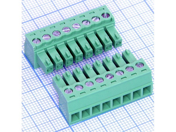 15EDGK-3.81-08P-14-00AH клеммник 8к, шаг 3,81мм