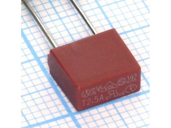 Пред.2,5А/250V(L=8.5;h=7) ZH101 392