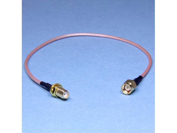 SMA-J3/SMA-KY3-RG316-30 перех. (шт SMAвн.рез=гн SMAнар)