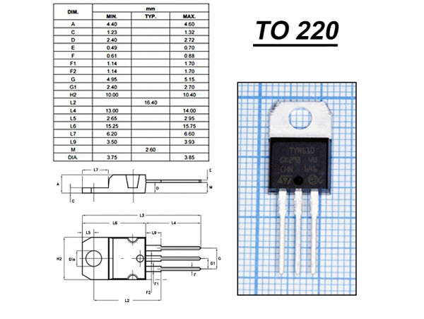 TYN610RG Тиристор