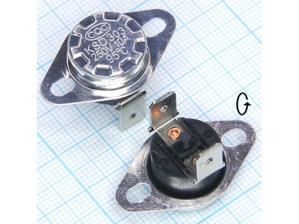 KSD-303-095C 250V10A Термостат с выкл. нормально замкн