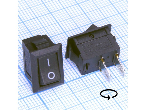 KCD1-101/2P 250V/3A on-off переключатель