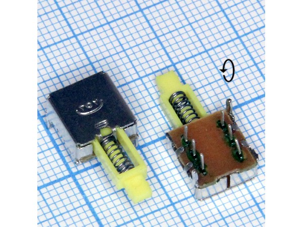E-50 50V/0,3A 2on-(on) кнопка