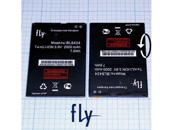 FLY FS505/Senseit A109  (BL6424) аккумулятор