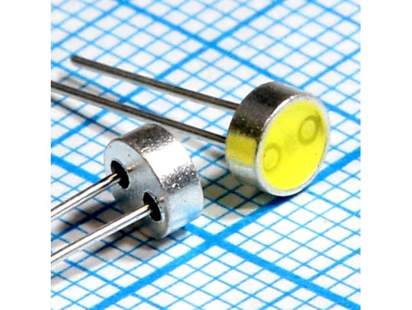 Модуль led 0,5w, 3,2v, 50ma, 50lm, 6500K, T4.4mm
