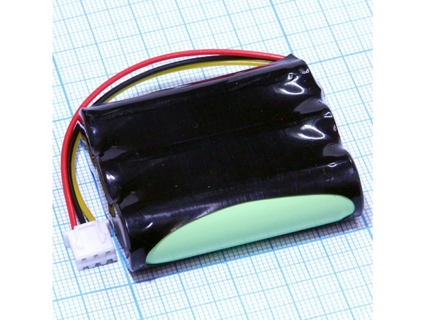 Акк.3,6V/1300 Секция 3хAA Ni-MH, 3pin