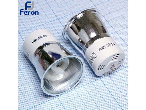 Лампа 220V 11W G5.3 2700K энергосб.  ESB920 Feron