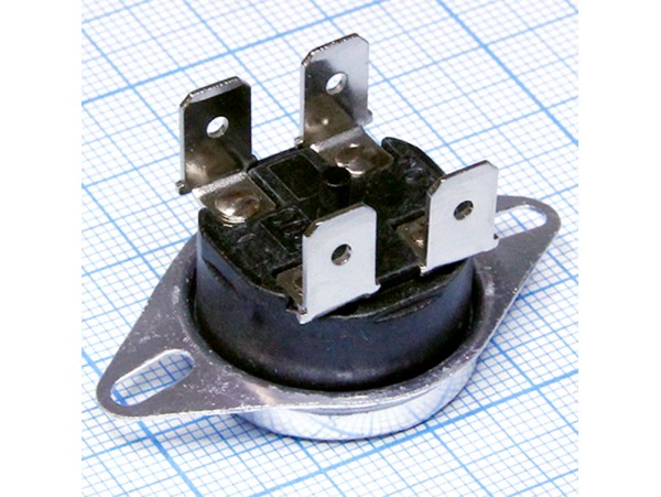 KSD-302T-80°С 4pin 250V/20A Термостат с кнопкой