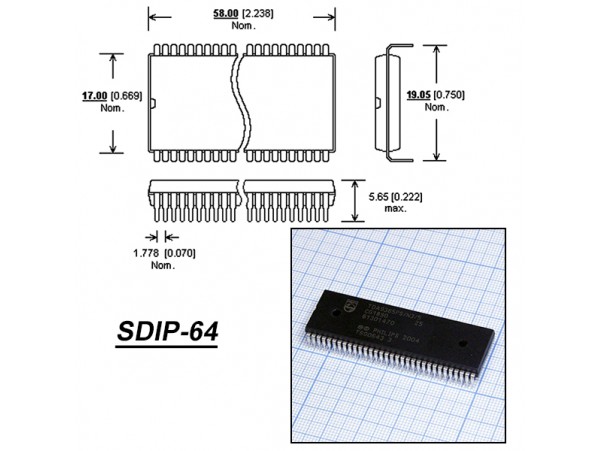 TDA9554PS/N1/1I0674 IVV2.30