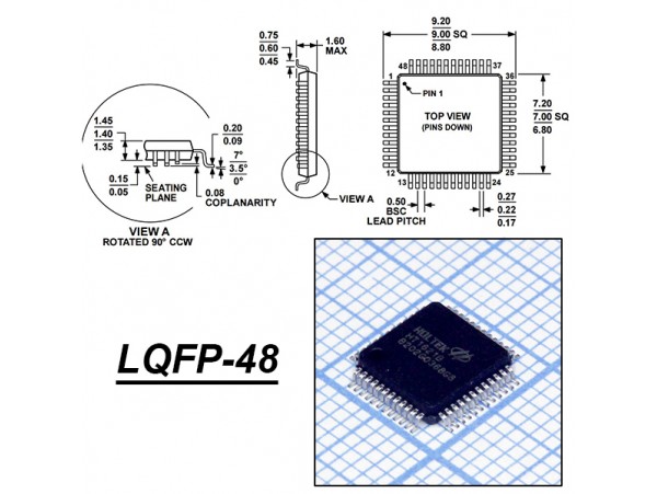 HT1621B 48LQFP-A   LQFP48