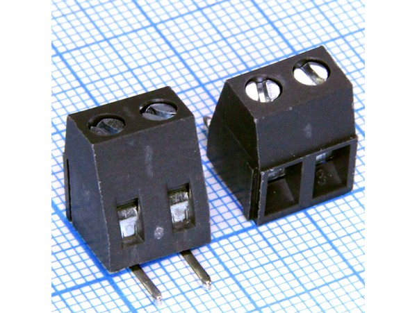 TB-2 (376) клеммник 2к шаг 5мм на плату
