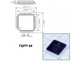 PIC18F458-I/PT