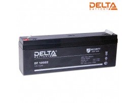 Аккумулятор 12V/2,2Ah DELTA DT 12022 178х34х60