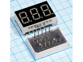 E30361-L-0-0-W инд. 3DIG красный Общий катод