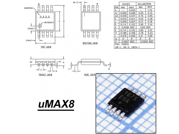 MAX1675EUA+