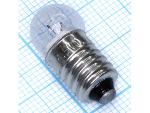 Лампа 4,8V 0,5A  E10