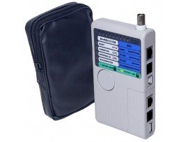 Кабельный тестер RJ-45/RJ-11/USB/BNC