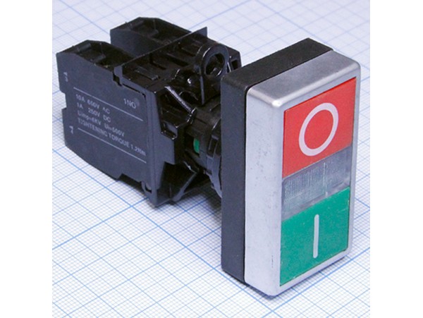 Кнопка LA42-11H пуск - стоп