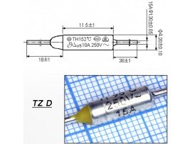 TZ D-095-15А Термопредохранитель