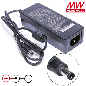 БП 12V5A 2,1х5,5мм(+) GST60A12-P1J Блок питания MW