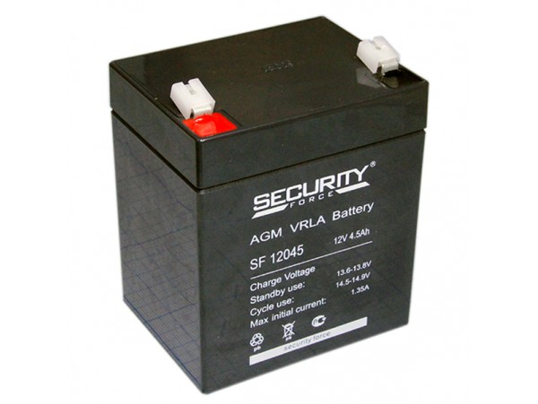 Аккумулятор 12V/4,5Ah SF12045 90х73х102 Security