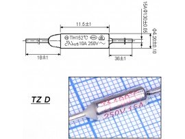 TZ D-190-15A Термопредохранитель