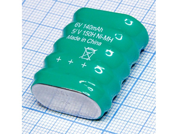 Аккумулятор 6V/140mAh  5/V150H