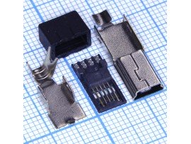 Mini USB Шт.USB/M-SP-1 на кабель 4pin