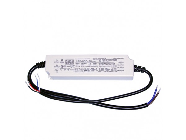 Драйвер LED 36V 1,67А LPF-60D-36
