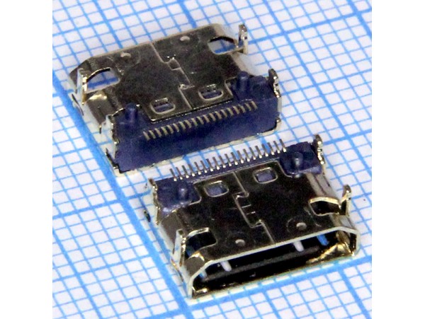 mini HDMI-F19 розетка на плату